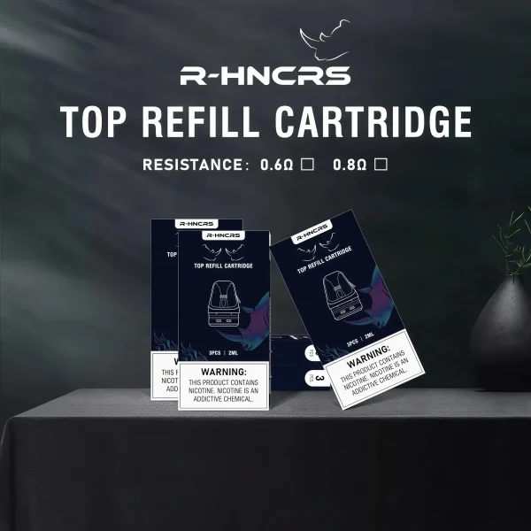 小蠻牛 R-HNCRS Refillable 犀牛 Oxva Xlim 系列空煙彈 - 喜貝貝